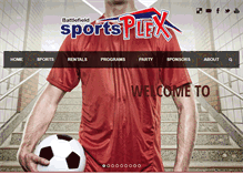 Tablet Screenshot of battlefieldsportsplex.com